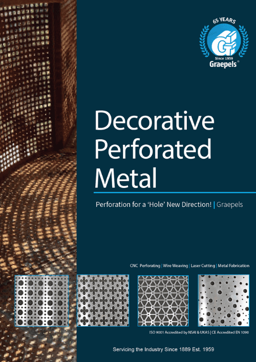 Ornamental Sheet Metal Panels Decorative Aluminium Perforated Sheet