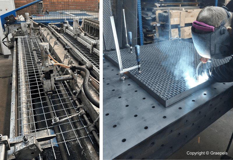 Security mesh (3) weaving and welding security mesh