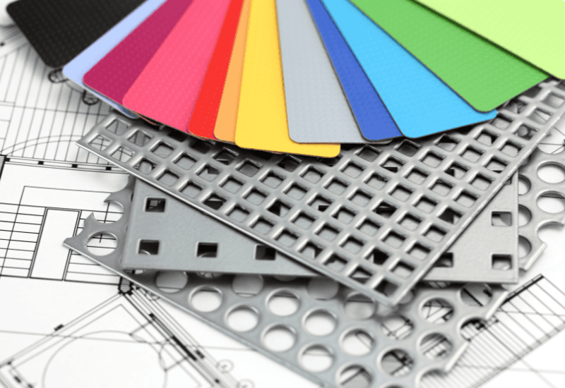 Perforated metal types and shapes perforated metal types